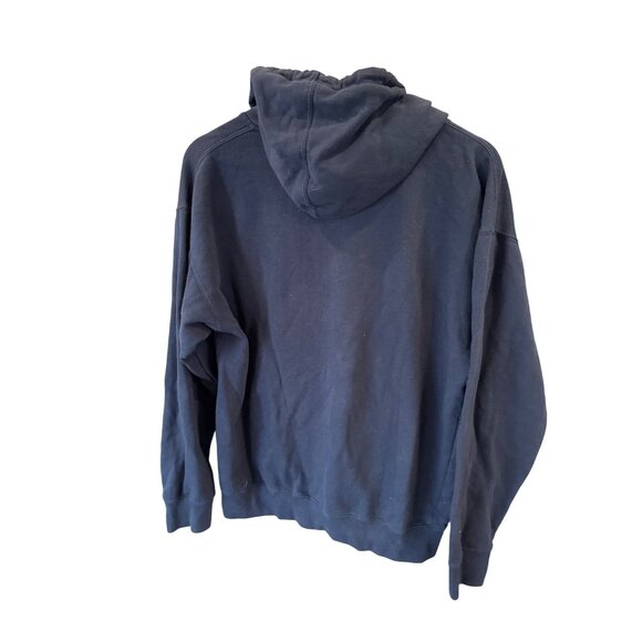 Point Sportswear NASA Full Zip Hoodie Medium Navy Blue Sweatshirt Space Logo - Picture 5 of 6